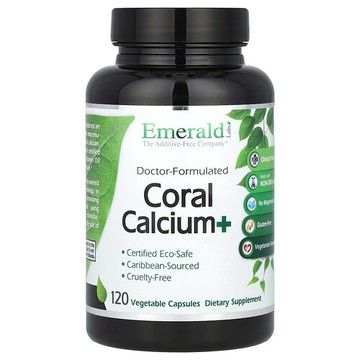 Emerald Laboratories, 珊瑚鈣+，120 粒素食膠囊