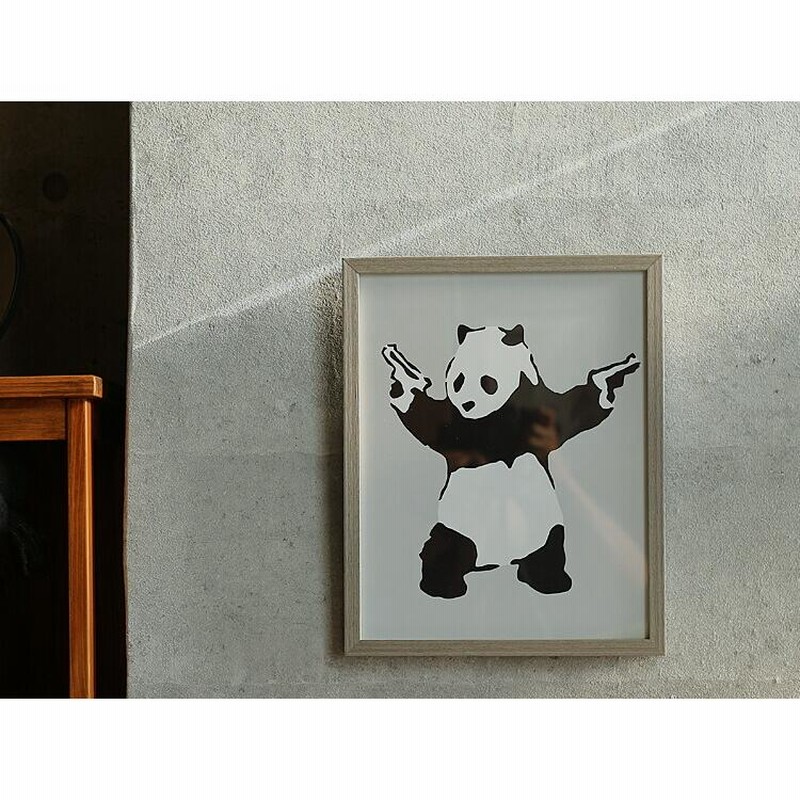 アートポスター Banksy (バンクシー) Panda with Guns インテリア 絵