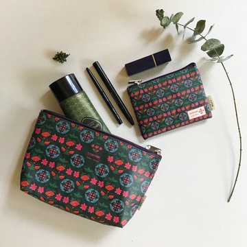 【成套組合】芙烈達的翅膀 化妝包+零錢包