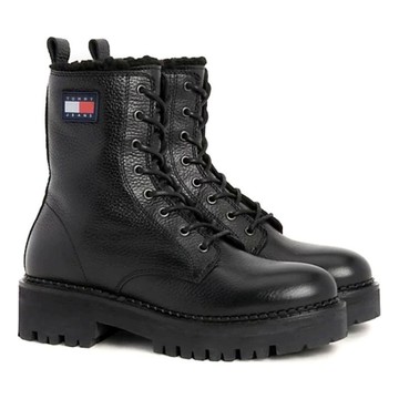Tommy Hilfiger URBAN BOOT TUMBLED 黑色女鞋