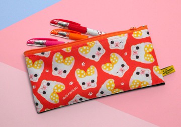 NiNi網布扁型筆袋