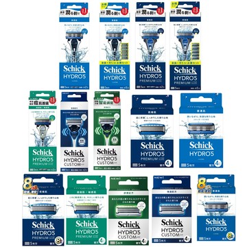 【蝦皮直營】Schick 舒適牌 水次元5/Premium/痘痘肌/辨型 刀架/刀片-多款可選