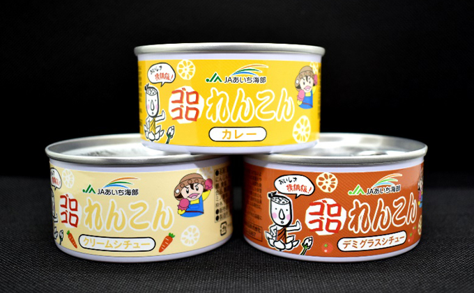 ゴロゴロれんこん缶詰　6缶セット