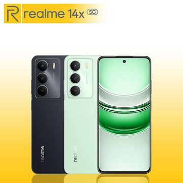 realme 14x 5G 6G/128G 6.67吋 【原廠認證福利品】幻晶綠