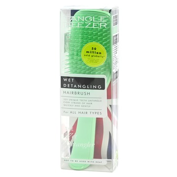 TANGLE TEEZER 薄荷綠 Wet Detangling Hairbrush 325 unique teeth  1件