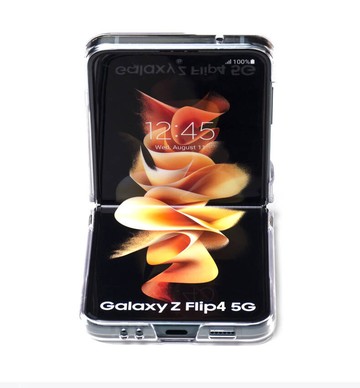 samsung galaxy z flip 硬殼背蓋保護套-晶瑩剔透 (二件式/前+後)