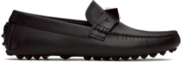 Valentino Garavani 黑色 Roman Stud 乐福鞋