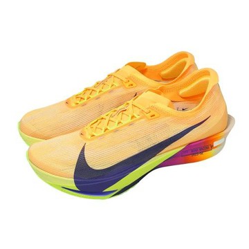 Nike 競速跑鞋 ZoomX Streakfly 2 男鞋 黃 藍 碳板 輕量 回彈 HF6416-800
