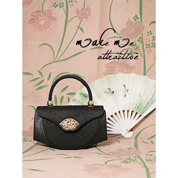 中古vintage港風珍珠宴會手提包