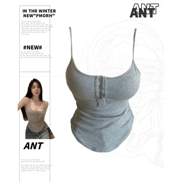【ANT】純欲辣妹性感吊帶背心~ 細肩帶 背心 吊帶 背心女 小可愛 吊帶背心 辣妹上衣 辣妹吊帶 細肩帶上衣 海島穿搭