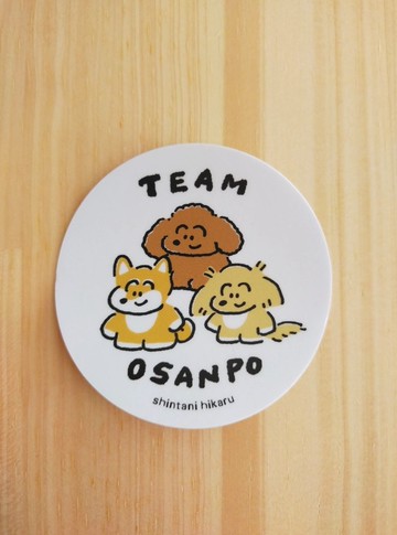 TEAM OSANPO 貼紙