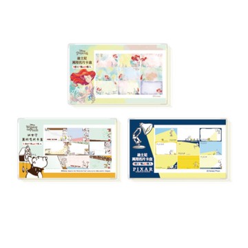 迪士尼Disney 萬用名片卡盒-維尼/跳跳燈/小美人魚