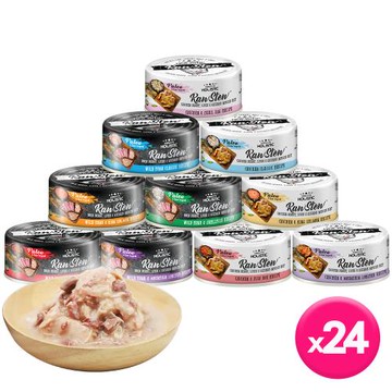 超越巔峰-自然純淨無榖主食貓罐80g x24罐