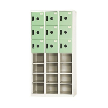 DAHFU 大富 DF多用途置物櫃 9小門12開放式 W900xD510xH1802mm/ 個 DF-BL0912F【APP滿額下單10%點數(單一帳號最高5000點)】1/31止