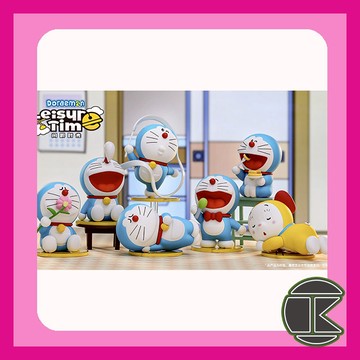 【愛蛋客】2月預購 盲盒 盒玩 哆啦A夢-閒暇時光 玩具 收藏 娛樂 一中盒6入