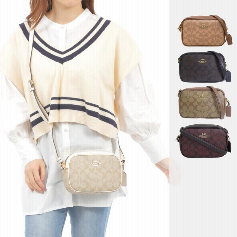 coach コーチ カメラバッグ s18 ショルダーバッグ 白 キルティング