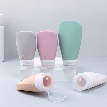 【BeOK】旅行分裝瓶 可擠壓式保養品分裝瓶 60ml (4件組)