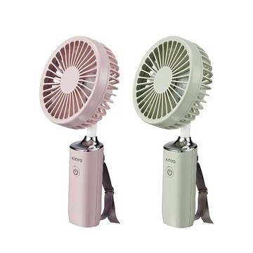 免運 kinyo 3.8吋手持充電風扇(附手持掛繩) uf-187g/pi