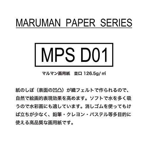 マルマン スケッチブック 図案シリーズ B6 画用紙 S160 10冊パック ホワイト