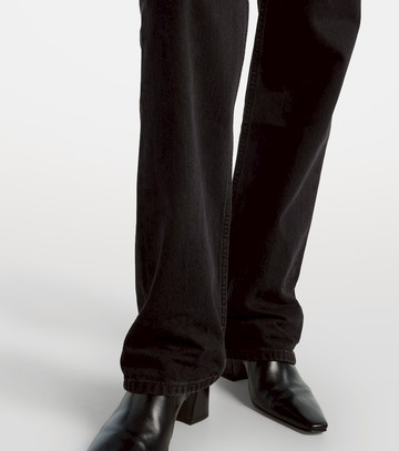 Saint Laurent Nico mid-rise straight jeans