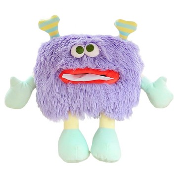 bebehome 車用可愛小怪獸衛生紙盒  1個  紫色