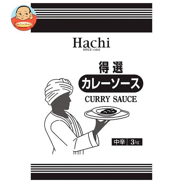 ハチ食品 特選カレーソース 中辛 3kg×4袋入