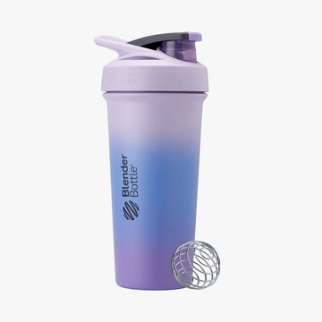 Blender Bottle 不鏽鋼搖搖杯【Sleek 夢幻丁香紫】25oz