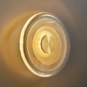 LED 5W 3000K 玻璃造型壁燈 F87-18-82362