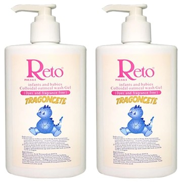 Reto 嬰幼兒燕麥膠體沐浴凝膠  250ml  2瓶
