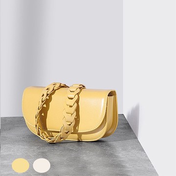 【達賀尊爵】小香風質感設計包真皮法棍腋下包單肩斜挎包(達克公爵同款)