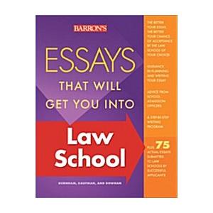 Essays That Will Get You into Law School (Paperback  2nd)