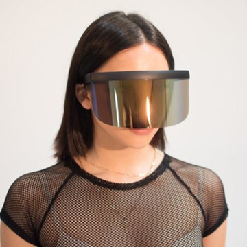 T&U VISOR超大框抗UV面板太陽眼鏡(買一送一)