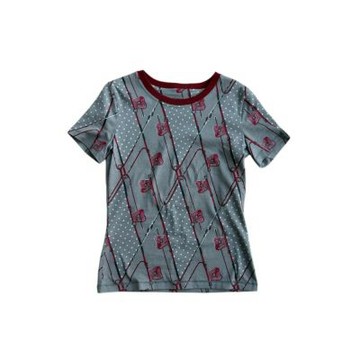 愛馬仕HERMES Clic短袖上衣T(灰/#36)
