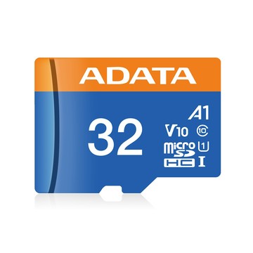 記憶卡ADATA microSDHC 32GB UHS-I A1 100MB/s (附轉卡)