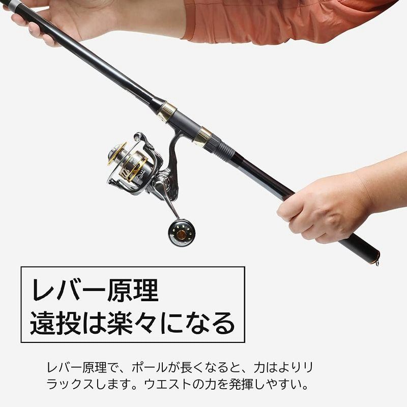 鮎竿 シマノ プロセレクトFW-NM 8.5m 純正ソリッド替穂先付 ロッド