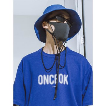 【149元任選三件】 玩樂局Onceok印花T恤反縫工藝打底寬松短袖男