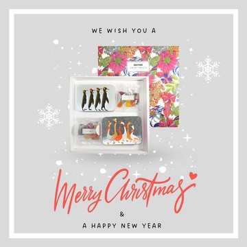 🚚快速出貨【英國糖果屋】🔔甜蜜聖誕🎁XMS聖誕口袋長方盒糖果禮盒 - 2入組 ( 英國糖迷你包6包入 )