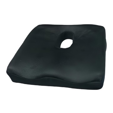 J&X 佳新 人體工學擺位坐墊 長40cm 寬40cm 高6cm 乳膠坐墊  小  黑色
