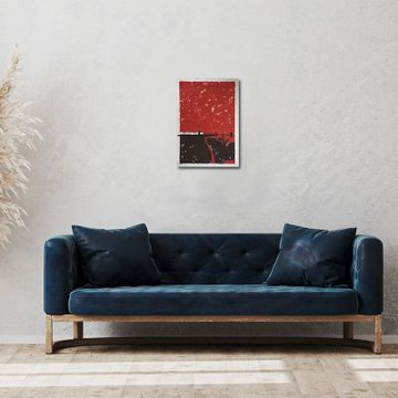 御畫房 當代國家級展覽畫家 抽象系列手繪油畫70×100cm(DB-172)