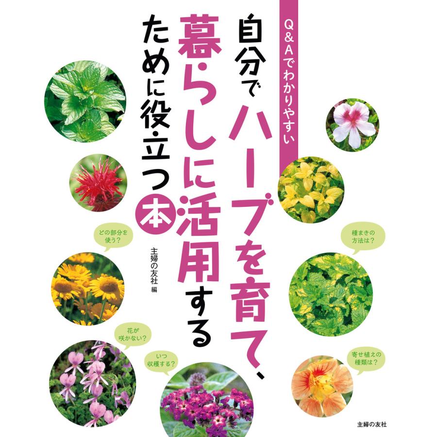 自分でハーブを育て,暮らしに活用するために役立つ本 Q Aでわかりやすい