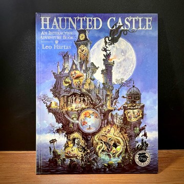 ◤稀有 DK奇幻互動繪本《Haunted Castle》Leo Hartas｜DK大開本｜迷宮式閱讀 冒險遊戲書｜找找書