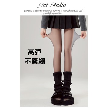 【ANT】秋冬加絨保暖黑絲透膚光腿神器~ 絲襪 光腿神器 透膚 保暖襪 潮襪 連身褲襪 黑絲 透膚絲襪 黑絲襪 保暖絲襪