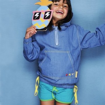 2014 春夏 英國 boys&girls 綠色運動小熱褲/SPORTY SHORTS