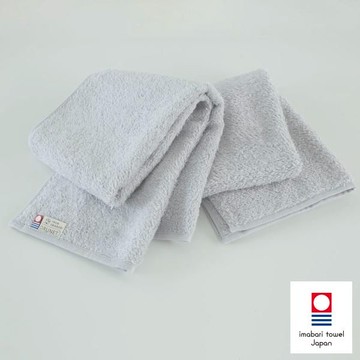 ORUNET 日本製 今治認證 舒芙蕾長纖維洗臉長巾 多色選 32x80 - 亞麻色