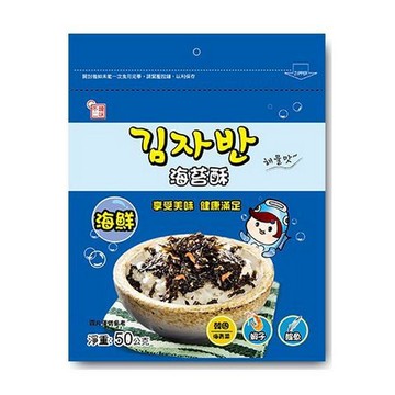 韓味不二-海樂多海苔酥50g*10入(海鮮)