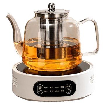 電陶爐新款高硼硅玻璃壺燒水壺家用整套圍爐蒸煮茶泡茶壺專用茶具