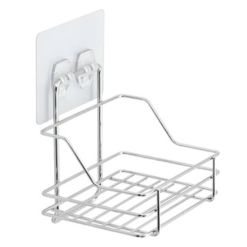 生活采家 LuxiRack 壁掛小巧置物架 台灣製304不鏽鋼  不鏽鋼 銀色  1個