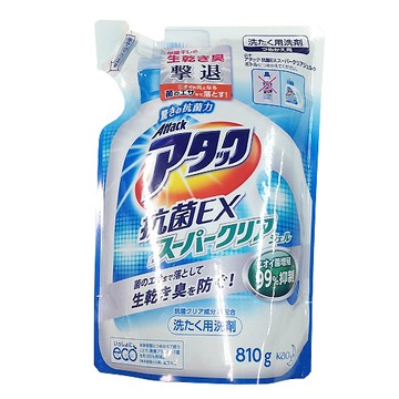 Attack antibacterial EX Super Clear Gel Refill