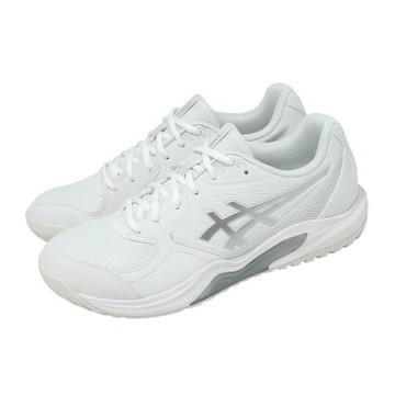 Asics 亞瑟士 網球鞋 匹克球鞋 GEL-Dedicate 9 D 寬楦 女鞋 白 抗扭 1042A315101