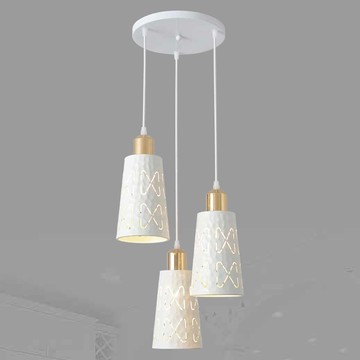 鋼材烤漆造型吊燈 36-61351